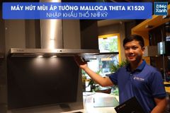 Máy hút mùi áp tường Malloca THETA K1520 ảnh 10