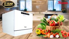 Máy rửa chén 6 bộ Texgio TG-DT2022A ảnh 6