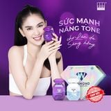  SALE [CHÍNH HÃNG] VIÊN UỐNG DƯỠNG TRẮNG DA DIAMOND WHITE NGOC TRINH DAY & NIGHT, DIAMOND WHITE TÍM 