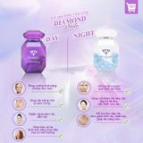  SALE [CHÍNH HÃNG] VIÊN UỐNG DƯỠNG TRẮNG DA DIAMOND WHITE NGOC TRINH DAY & NIGHT, DIAMOND WHITE TÍM 