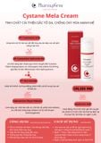  Cystane Mela Cream - Kem sáng da mờ nám Pharmaform dmp 30ml 