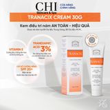  [Hàng công ty] Kem giảm nám tàn nhang sáng da Tranacix cream 30g 