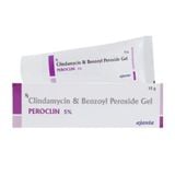  Peroclin 5%-Trị Mụn Clindamycin and Benzoyl Peroxide Gel 