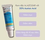  Kem/ Gel mụn mờ thâm mụn Azelaic, Azclear Action Medicated Lotion 25g 