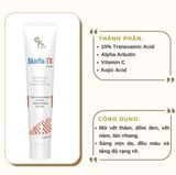  Skarfix TX cream (15g/30g) kem dưỡng trắng da tranexamic acid, arbutin, kojic acid - làm sáng da, mờ thâm nám, dưỡng ẩm 