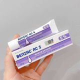  KEM TRỊ MỤN GEL Benzoyl Peroxide DERMA BENZAC AC 5 5% 15G 