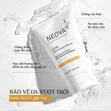  Kem chống nắng Neova Active SPF 43 bảo vệ da dành cho Body và mặt 89ml với enzyme sửa chữa DNA 