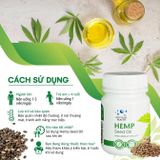  Viên uống tinh dầu hạt gai dầu - Giải pháp hỗ trợ điều trị mụn trứng cá và các vấn đề về da (hộp 60 viên) 