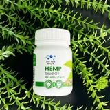  Viên uống tinh dầu hạt gai dầu - Giải pháp hỗ trợ điều trị mụn trứng cá và các vấn đề về da (hộp 60 viên) 