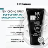  Kem chống nắng DBH EGF UV Shield SPF47 PA+++ 60ml Chính hãng 