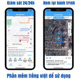 Định vị xe máy ô tô B18 4G, Định vị có dây phần mềm miễn phí 