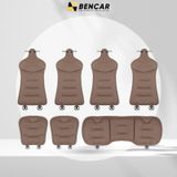  BỘ ĐỆM GHẾ BÓNG HƠI DA NAPPA CAO CẤP – ÊM ÁI, THOÁNG KHÍ, CHỐNG BÁM BỤI 