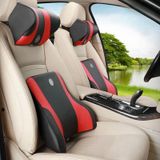  Bộ Gối Tựa Lưng Và Tựa Đầu Ô Tô Cao Su Non Cao Cấp, Giảm Đau Mỏi, Thiết Kế Sang Trọng, Màu Sắc Trang Nhã 