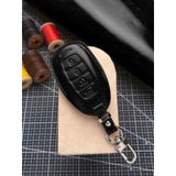  Bao Da Bọc Chìa Khóa Ô tô HYUNDAI Santafe - Kona - Accent - Elantra, Da Thật 