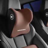  Bộ gối tựa đầu và tựa lưng ô tô, gối cổ bằng mút hoạt tính dày dặn, gối chỉnh tư thế ngồi đa năng bốn mùa 