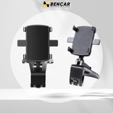  Giá đỡ điện thoại gắn taplo ô tô, kệ điện thoại gắn tấm chắn nắng, gương chiếu hậu xe hơi xoay 360 độ chống rung 