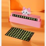  Biển báo điện thoại đỗ xe tạm thời sáng tạo dễ thương biển báo đỗ xe tạm thời đồ trang trí biển số xe ô tô 