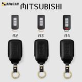  Bao Da Chìa Khóa Thông Minh Xe Mitsubishi Da Thật Làm Thủ Công Bảo hành 12 tháng, Bao Khóa Smartkey 