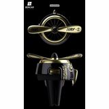  Mô hình turbine phản lực của máy bay chiến đấu tích hợp sáp thơm cửa gió xe hơi 