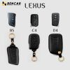  Bao Da Bọc Chìa Khóa xe Ô tô Lexus Da Thật Làm Thủ Công Bảo hành 12 tháng, Bao Khóa Smartkey 