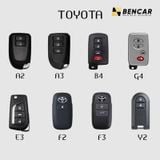  Bao Da Bọc Chìa Khóa Ô tô Toyota Vios, Fortuner, Camry, Cross, Yaris Da Thật 