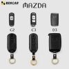  Bao Chìa Khóa bảo vệ khóa xe Mazda 3 - CX5 - CX8-CX9 - Mazda 6 - Mazda 2S, da thật 