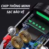  Tẩu sạc nhanh PUGAN 100w sạc Ô TÔ cắm tẩu âm nguồn 2 cổng USB và TYPE C 