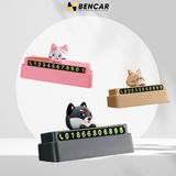  Biển báo điện thoại đỗ xe tạm thời sáng tạo dễ thương biển báo đỗ xe tạm thời đồ trang trí biển số xe ô tô 