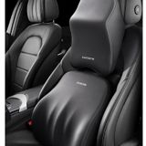  AWESOME Bộ Tựa Đầu Tựa Lưng Cao Su Non Nguyên Khối - Gối Tựa Đầu Tựa Lưng Trên Ô Tô Dáng Cá Vỏ Bọc Vải Cotton Không Xù 