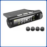  Cảm biến áp suất lốp ô tô TPMS có giọng nói {Bảo hành 12 tháng} - tích hợp cảm biến áp suất năng lượng mặt trời không dây giám sát áp suất lốp 