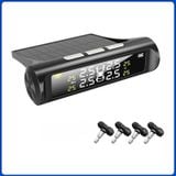  Cảm biến áp suất lốp ô tô TPMS có giọng nói {Bảo hành 12 tháng} - tích hợp cảm biến áp suất năng lượng mặt trời không dây giám sát áp suất lốp 