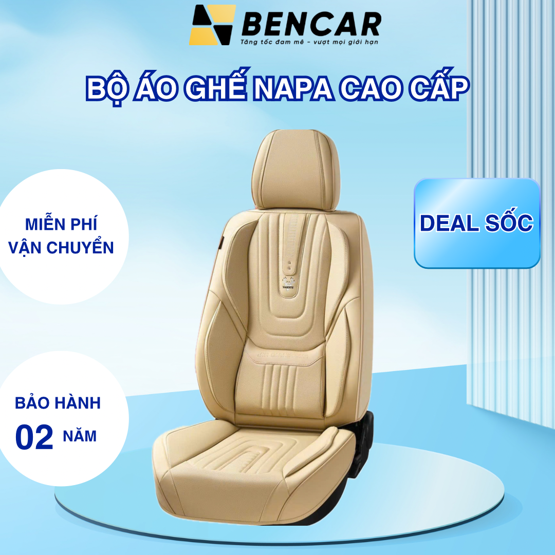  Bộ áo ghế da Napa cao cấp 