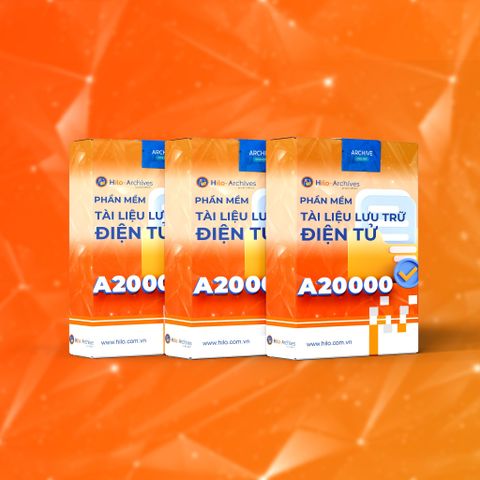 Phần mềm Tài Liệu Lưu Trữ Điện Tử 20000 số 1 năm