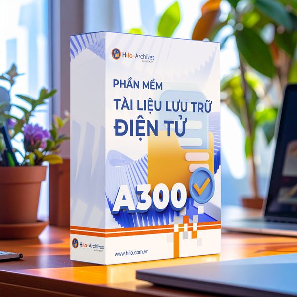 Phần mềm Tài Liệu Lưu Trữ Điện Tử 300 số 1 năm