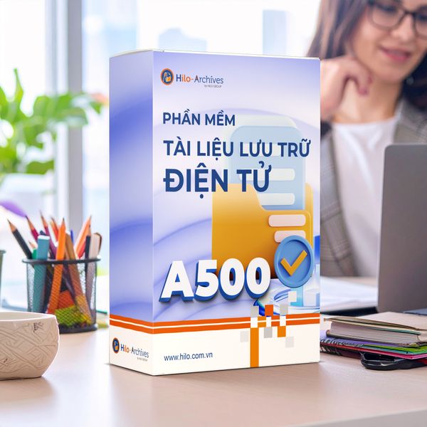 Phần mềm Tài Liệu Lưu Trữ Điện Tử 500 số 1 năm