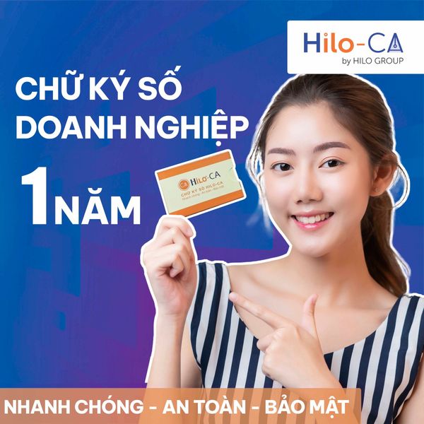 Chữ ký số 1 năm - Đăng ký mới
