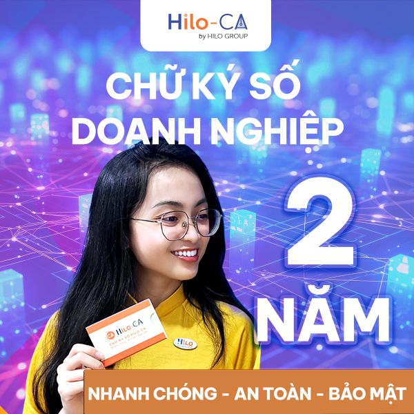 Chữ ký số 2 năm - Đăng ký mới