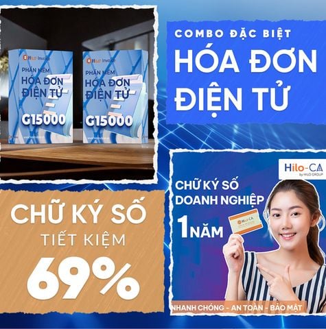 Combo Hóa Đơn Điện Tử Chữ Ký Số