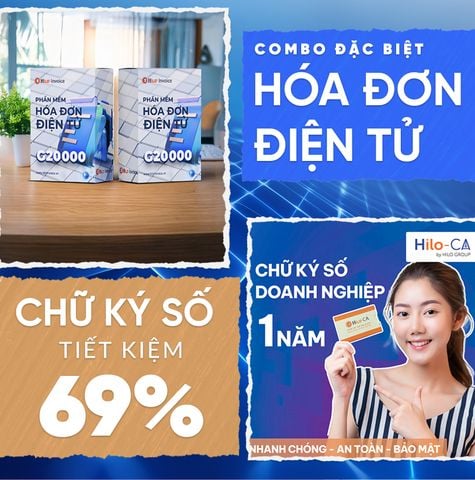 Combo Hóa Đơn Điện Tử Chữ Ký Số