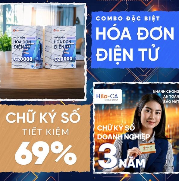 Combo Hóa Đơn Điện Tử Chữ Ký Số