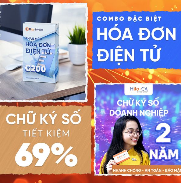 Combo Hóa Đơn Điện Tử Chữ Ký Số