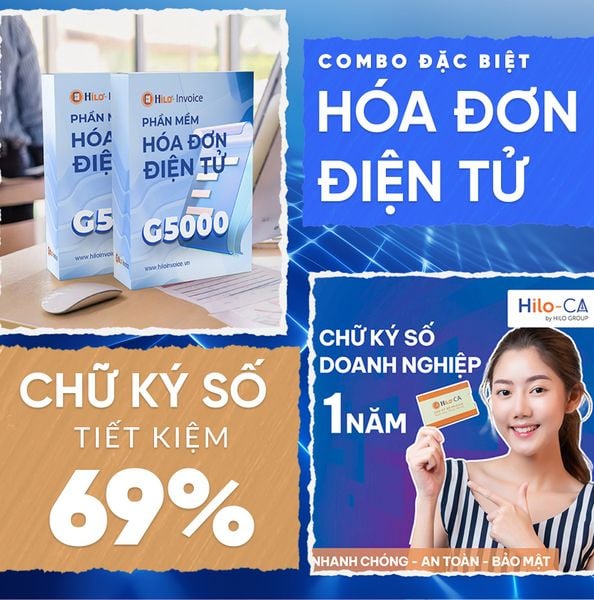 Combo Hóa Đơn Điện Tử Chữ Ký Số