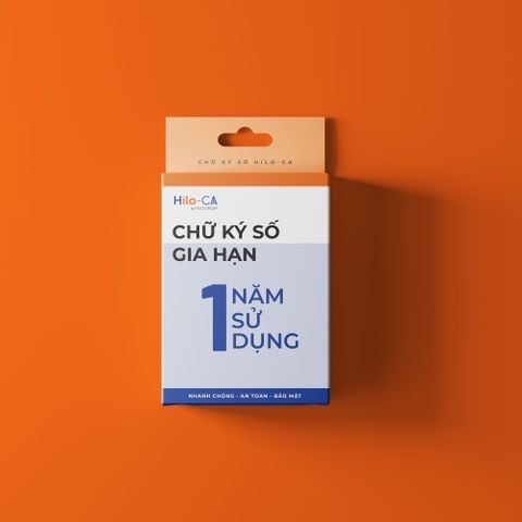 Chữ ký số Doanh nghiệp/tổ chức, hộ kinh doanh - 1 năm - Gia Hạn