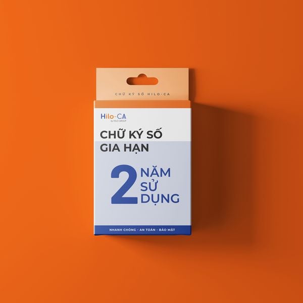Chữ ký số Doanh nghiệp/tổ chức, hộ kinh doanh - 2 năm - Gia Hạn