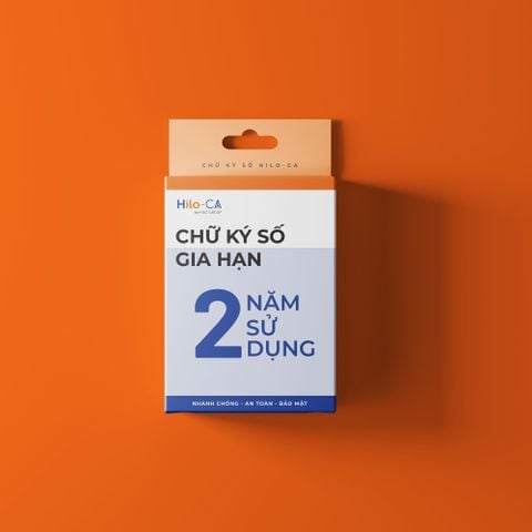 Chữ ký số Doanh nghiệp/tổ chức, hộ kinh doanh - 2 năm - Gia Hạn