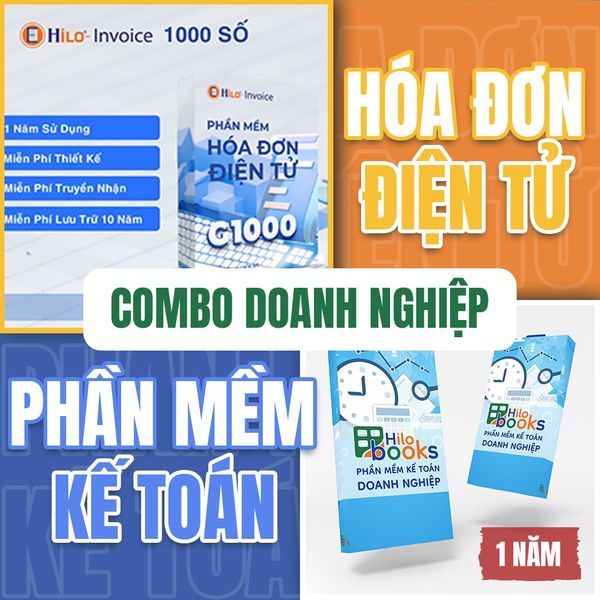 Combo Hóa Đơn Điện Tử Phần Mềm Kế Toán