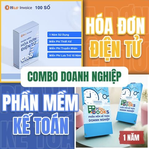 Combo Hóa Đơn Điện Tử Phần Mềm Kế Toán
