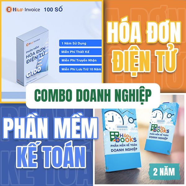 Combo Hóa Đơn Điện Tử Phần Mềm Kế Toán
