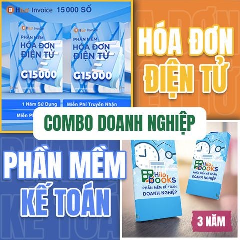 Combo Hóa Đơn Điện Tử Phần Mềm Kế Toán