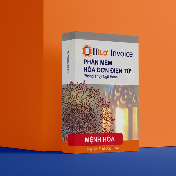 Hóa đơn Ngũ Hành Phong Thủy Hilo Invoice 1 năm - Mệnh Hỏa